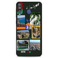 Lopard Samsung Galaxy M30 Uyumlu Kılıf Şehirli ※ (31) Hatay TPU Kılıf