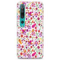 Xiaomi Mi 10 Kılıf Cadılar Bayramı Arka Kapak Koruma Desenli Full Koruyucu