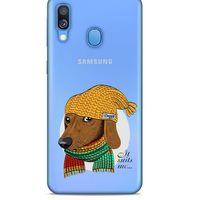 Zoologix (85) Samsung Galaxy A40 Şeffaf Kılıf Silikon Desenli