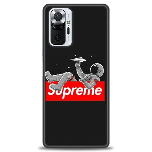 Xiaomi Redmi Note 10 Pro Kılıf HD Baskılı Kılıf - Supreme + Tam Ekran Koruyucu