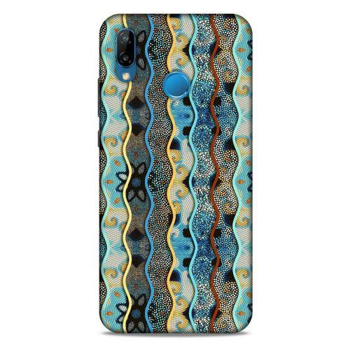 Huawei P20 Lite Kılıf Baskılı Özel Seri Taşlı (30) Silicone Case