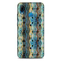 Huawei P20 Lite Kılıf Baskılı Özel Seri Taşlı (30) Silicone Case