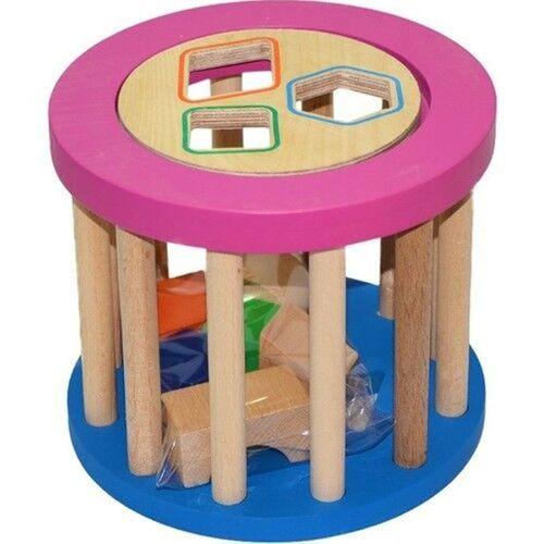 Play Wood Ahşap Eğitici Silindir Bultak 374
