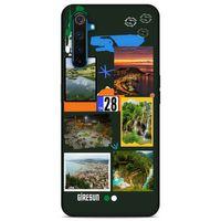 Lopard Oppo Realme 6 Uyumlu Kılıf Şehirli ※ (28) Giresun Arka Kapak