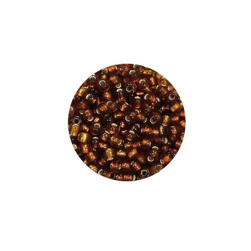Dökme Cam Kum Boncuk (8/0) 3 mm - 60 Gram - Şeffaf Kahve - BNC198
