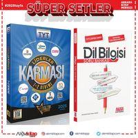 Liderler Karması 2025 Model TYT 7+2 Deneme Seti ve AKM Dil Bilgisi Soru Bankası Seti 2 Kitap