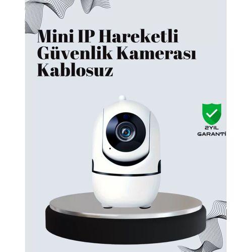 Akıllı Kontrol Ve Hareket Takipli 1080p Kablosuz Güvenlik Kamerası – Gece Görüşlü Ve İki Yönlü Sesli