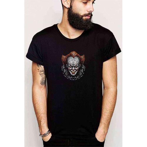 Neatoshop Monster Clown Baskılı Siyah Erkek Tshirt