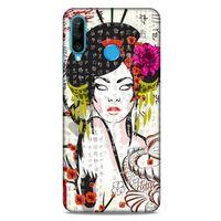 Huawei P30 Lite Kılıf Japonya (17) Tasarım Kılıf Geyşa