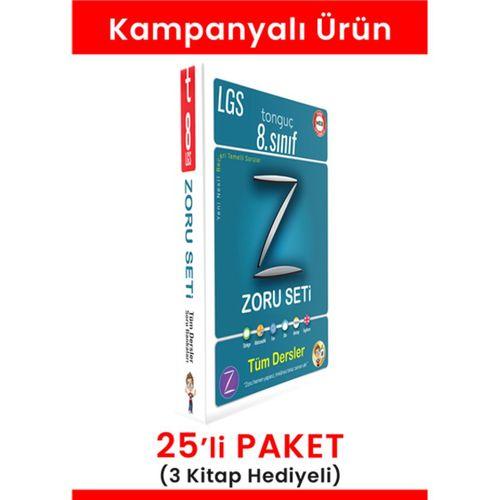 8. Sınıf Zoru Bankası Tüm Dersler Seti 25' li Paket(3 Set Hediyeli)