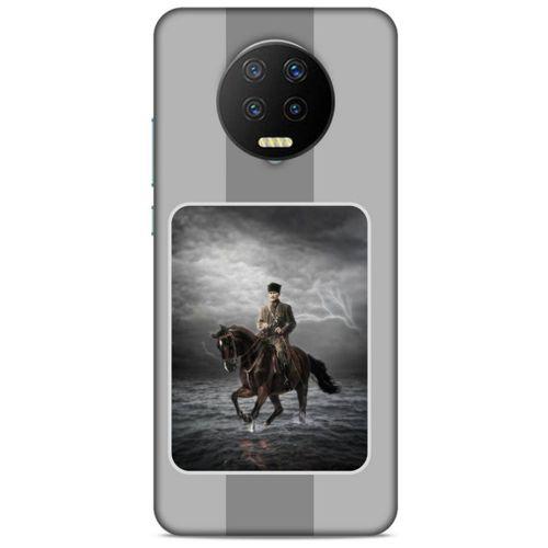 Lopard İnfinix Note 7 Uyumlu Kılıf Atatürk (39) Liquid Crystal Kılıf