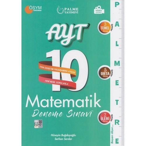 AYT Matematik Palmetre Serisi 10 Deneme Sınavı Palme Yayınları