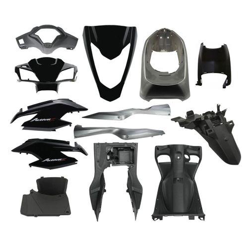 HONDA Honda Activa 125 S Kaporta Seti Siyah Ym 13 Parça