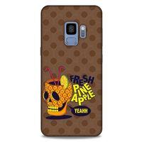Frutix Ananas 05 Samsung Galaxy S9 Kılıf Desenli Silikon