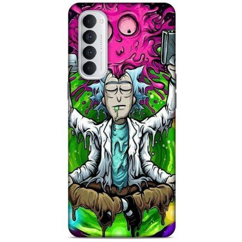 Oppo Reno 4 Pro Uyumlu Kılıf Rick And Morty (29) Arka Koruma Kılıfı Council of Ricks