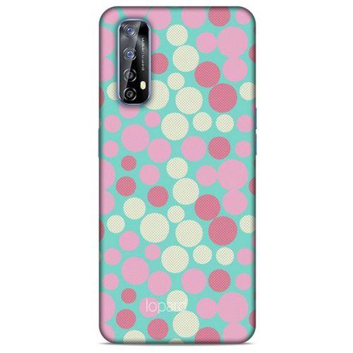Huawei P Smart 2021 Kılıf Pastel Renkler (50) Shockproof Kılıf Bordo Pembe