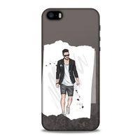 Sokak Modası 39 Apple Iphone 5 Kılıf Desenli Silikon