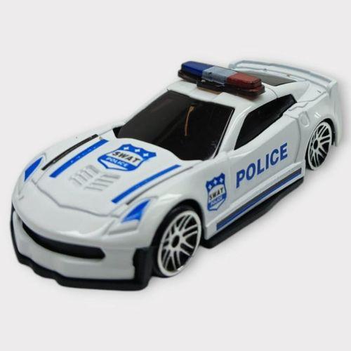 Metal Mini Polis Arabası  8 cm - Polis - 1