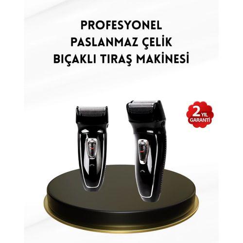 Uzun Pil Ömürlü Şarjlı Tıraş Makinesi – Hızlı Şarj, Ergonomik Tasarım, Çok Yönlü Kullanım