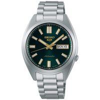 Seiko 5 SRPL57K1 Otomatik Çelik Gri Yeşil Kadran 10 ATM 37 mm Erkek Kol Saati