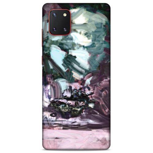 Lopard Samsung Galaxy Note 10 Lite Uyumlu Kılıf Soyut Sanat (39) Baskılı Liquid Crystal Kılıf