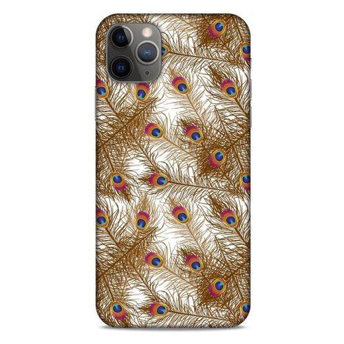 Apple Iphone 11 Pro Max Kılıf Desenli Özel Seri Tüyler (25) Antişok Kapak