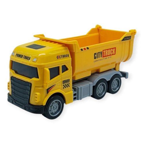 İş Makinaları Serisi - Sürtmeli Kamyon 12 cm  - 3624