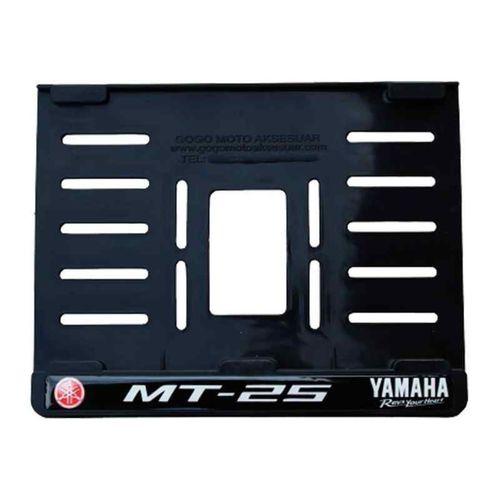 YAMAHA Yamaha Mt-25 Uyumlu 2 Plastik (15X24 Cm) Kırılmaz Plakalık
