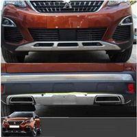 Peugeot 3008 Uyumlu Ön Arka Tampon Koruyucu Difüzör 2016-2019
