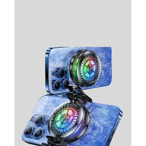 Rgb Işıklı Telefon Soğutucu Fan  Cooler Süper Hızlı Soğutma