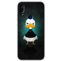 Redmi Note 7 Kılıf HD Desen Baskılı Arka Kapak - Angry Duck