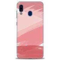 Samsung Galaxy A20 Kılıf HD Baskılı Kılıf - Pembe Palet + Tam Ekran Koruyucu