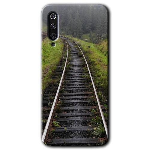 Xiaomi Mi 9 HD Baskılı Kılıf + 9D Tam Ekran Koruyucu - Tren Yolu