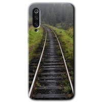 Xiaomi Mi 9 HD Baskılı Kılıf + 9D Tam Ekran Koruyucu - Tren Yolu