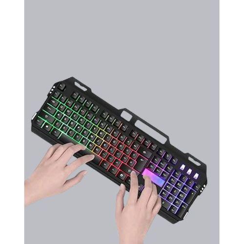 Profesyonel  Klavye Mouse Seti – Rgb Işıklı, Türkçe Q, Dpı Ayarlı, Dayanıklı Gövde