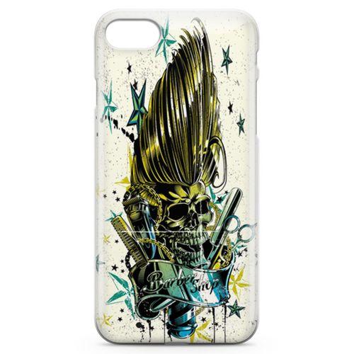 Apple iPhone SE 2020 Kılıf Barber Shop Arka Kapak Koruma Desenli Full Koruyucu