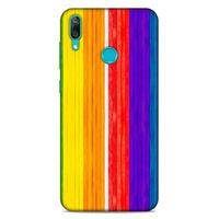 Lopard Huawei Y7 Prime 2019 Uyumlu Kılıf Wood'X (29) Arka Koruma Kılıfı Baskılı