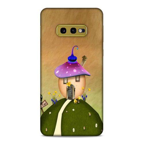 Lopard Samsung Galaxy S10e Uyumlu Kılıf Manipülasyon ☻ (28) Arka Kapak Desenli