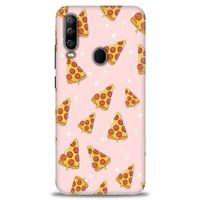 General Mobile GM 20 Pro Kılıf HD Baskılı Kılıf - Pizza Dilimleri + Tam Ekran Koruyucu