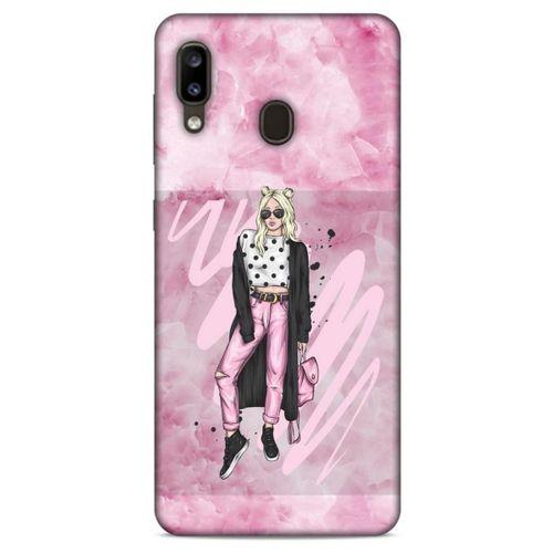 Sokak Modası 71 Samsung Galaxy A20 Kılıf Desenli Silikon