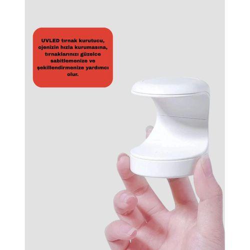 Uv Ve Led Jel Kurutmaya Uygun – Çift Dalga Boylu Mini Kurutucu Yeni Nesil