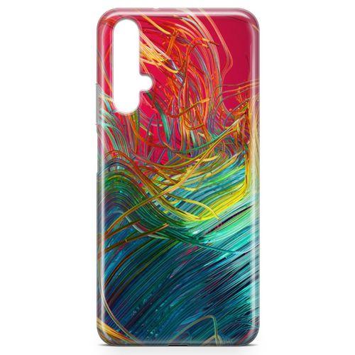 Huawei Nova 5t Kılıf Macos Arka Kapak Koruma Desenli Full Koruyucu