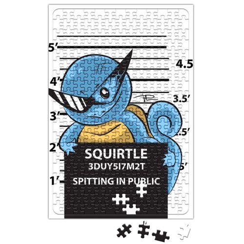 Squirtle Bad Boy Pokemon Puzzle 240 Parça Yapboz