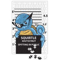Squirtle Bad Boy Pokemon Puzzle 240 Parça Yapboz