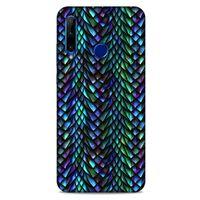 Huawei Honor 20 Lite Kılıf Dragons (1) Kılıfı Ejderha Pulları Rainbow