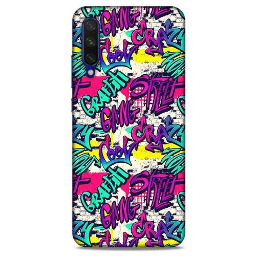Graffitix (29) Desenli Silikon Kapak Xiaomi Mi A3 Kılıf