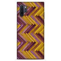 Lopard Samsung Galaxy Note 10 Plus Uyumlu Kılıf Wood'X (35) Fit Design Kılıf Baskılı