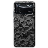 Poco x4 Pro Kılıf HD Desen Baskılı Arka Kapak + Temperli Cam - Dark Broke