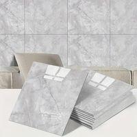 Gri Mermer Desen Duvar Sticker (30x30)