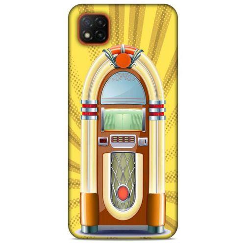 Retro (45) Desen Liquid Air Kılıf Renkli Xiaomi Redmi 9C Kılıf